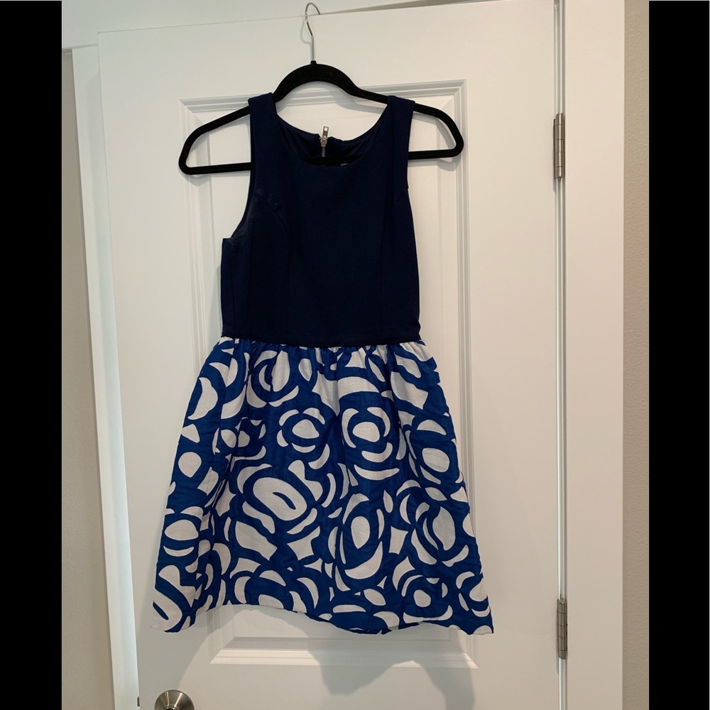 Navy tank dress